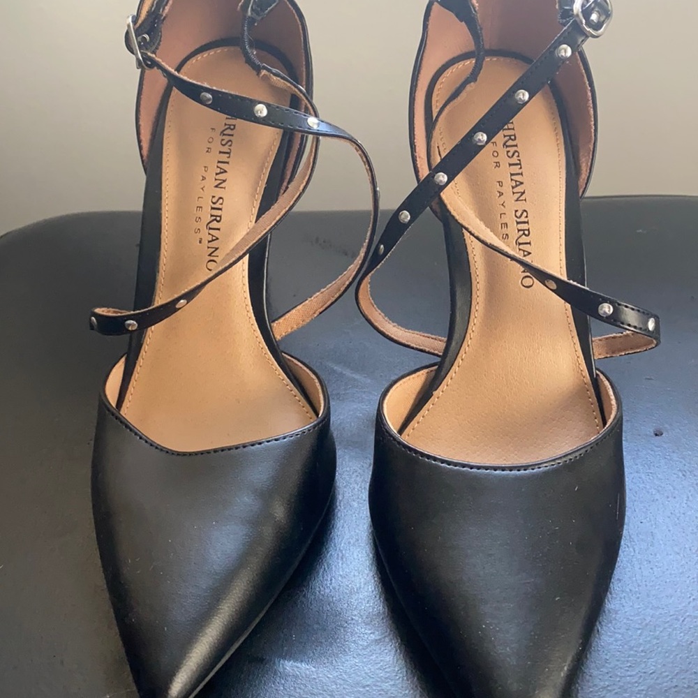 Edgy Black Heels